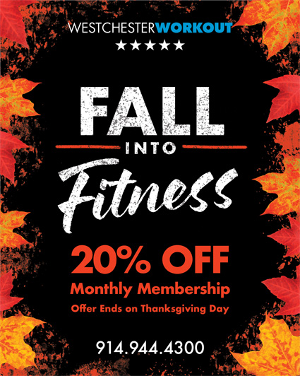 Fall into Fitness 2026 special offer - 20% off